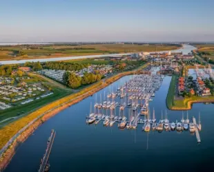 Verkleinde drone foto