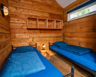 Slaapkamers trekkershut