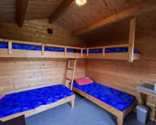 Trekkershut Roodborstje Slaapgedeelte