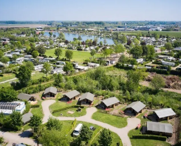 Betuwestrand van boven