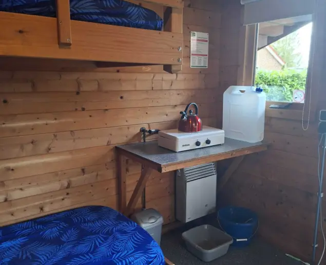 Trekkershut Roodborstje Keukenblokje